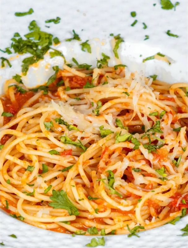 Spaghetti Matricciana